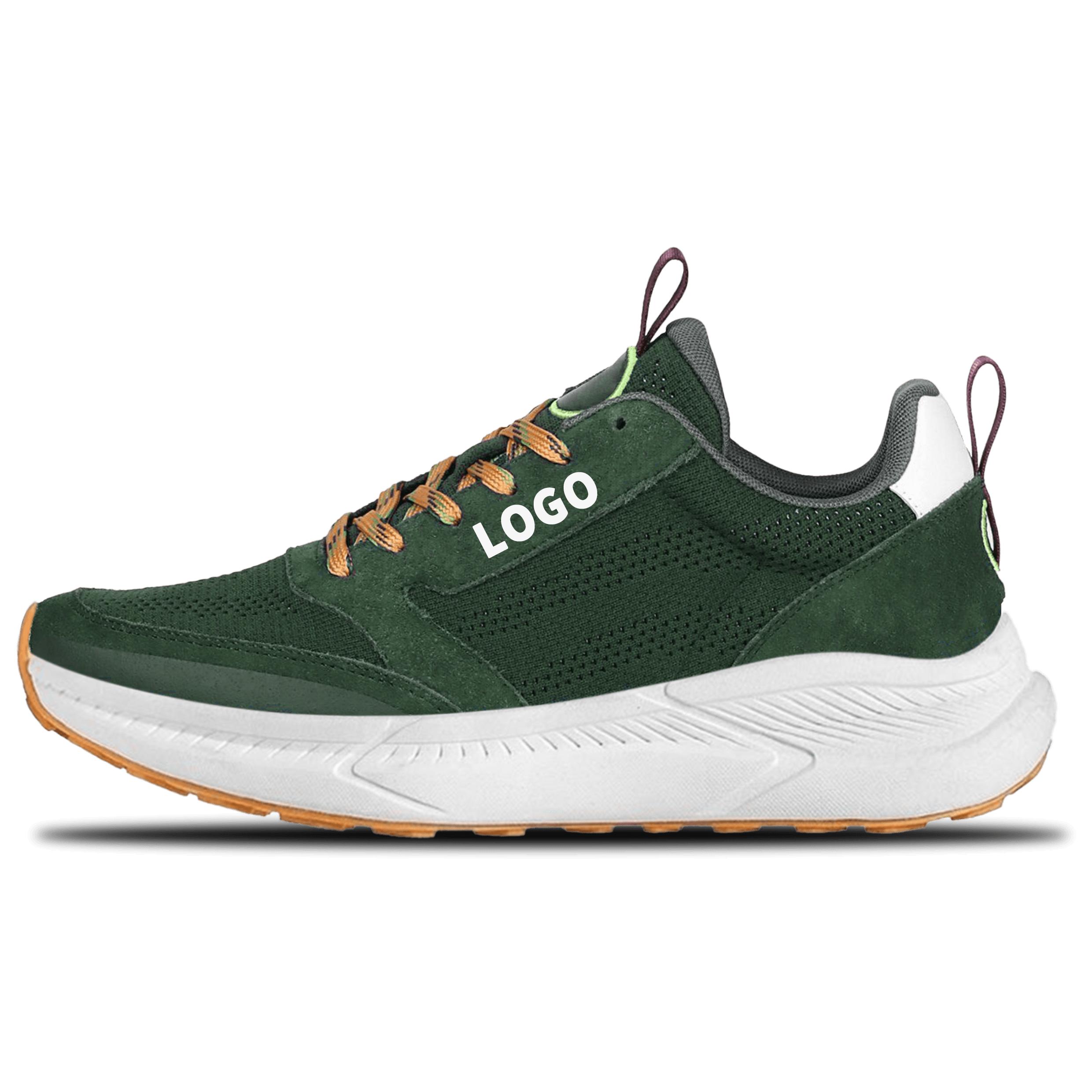 OEM Trail Running Shoes with Breathable Upper and Directional Lug Outsole - 图片 3