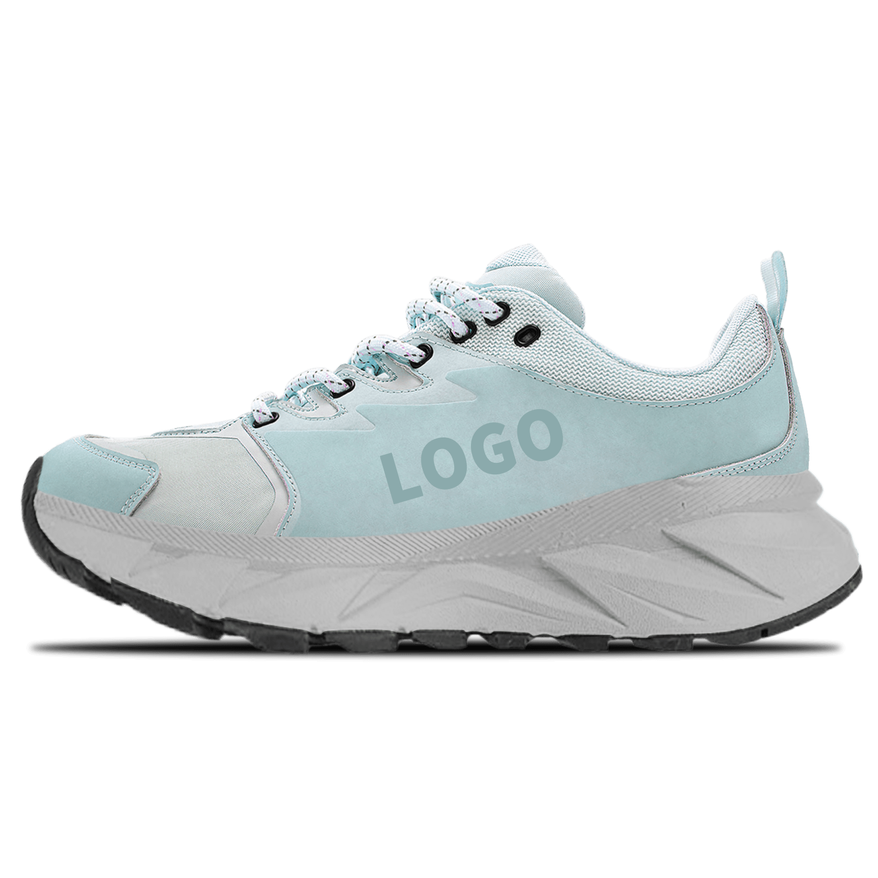 OEM Trail Running Shoes with Layered Midfoot Support and Lug Outsole - 图片 3