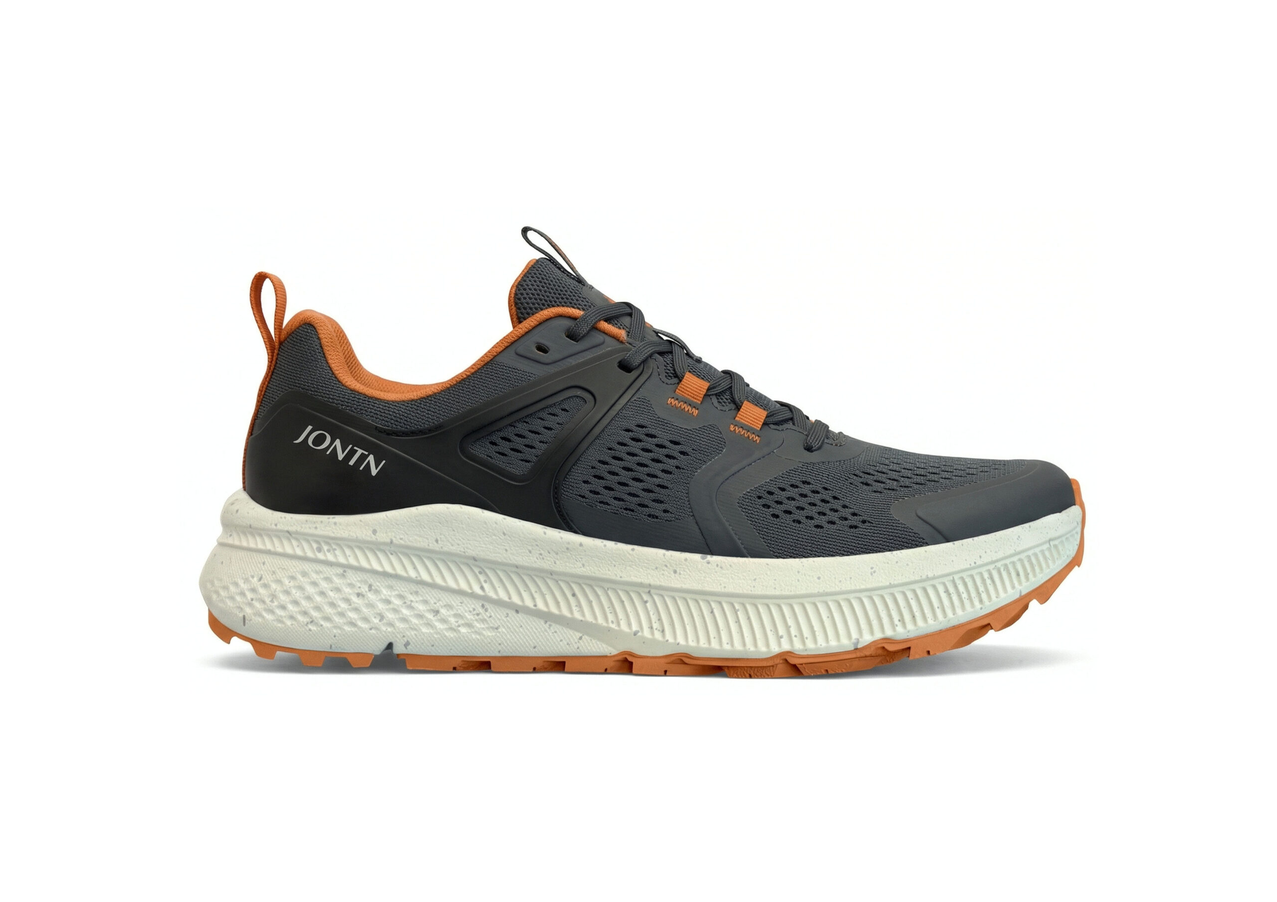 OEM Wide Toe Box Walking Shoes with Molded Midfoot Support Frame