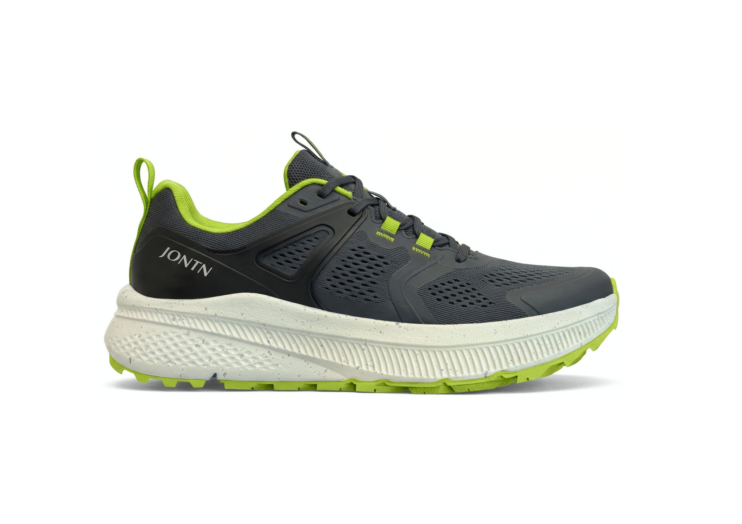 OEM Wide Toe Box Walking Shoes with Molded Midfoot Support Frame - 图片 3