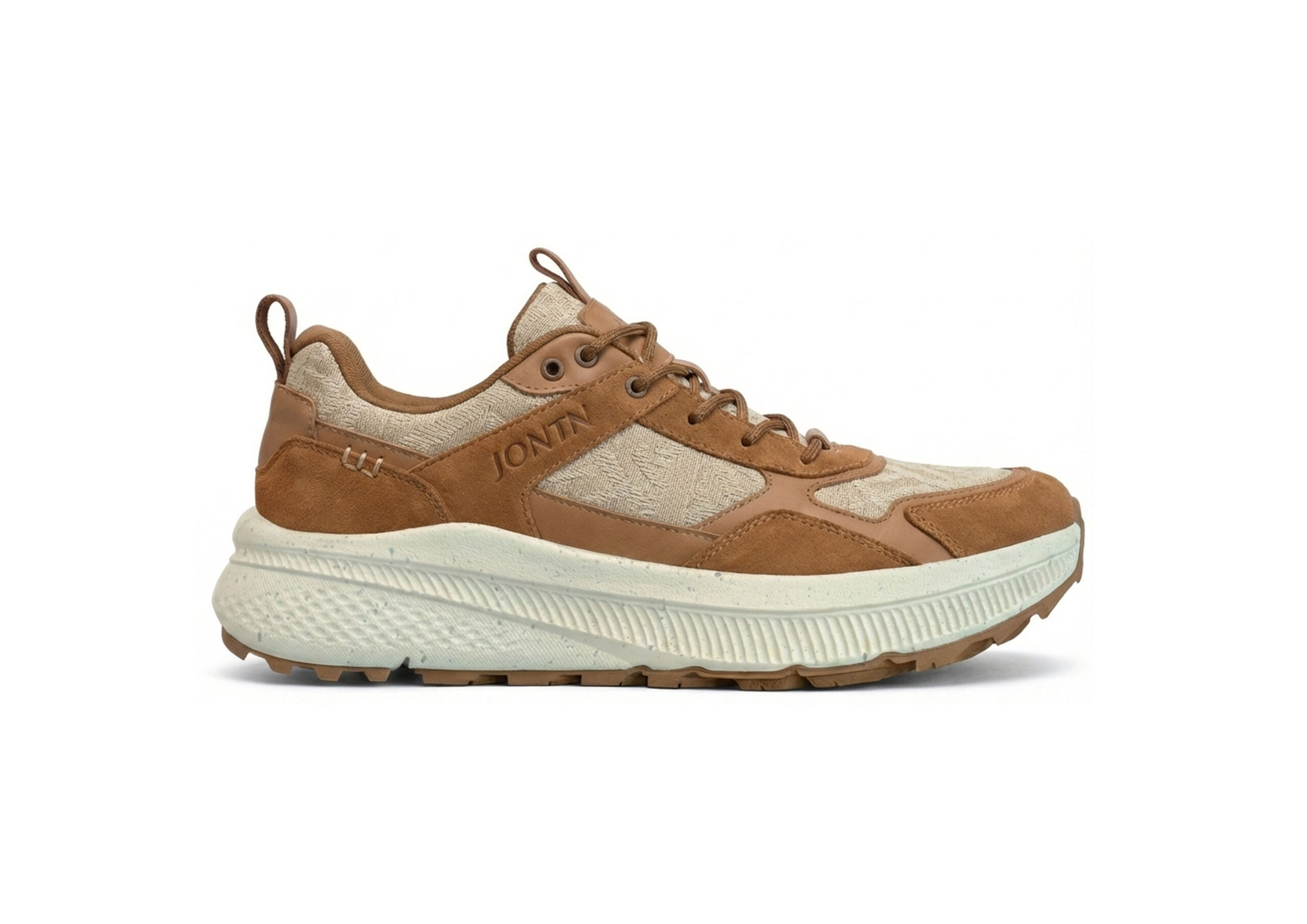 OEM Wide Toe Box Walking Shoes with Layered Midfoot Support