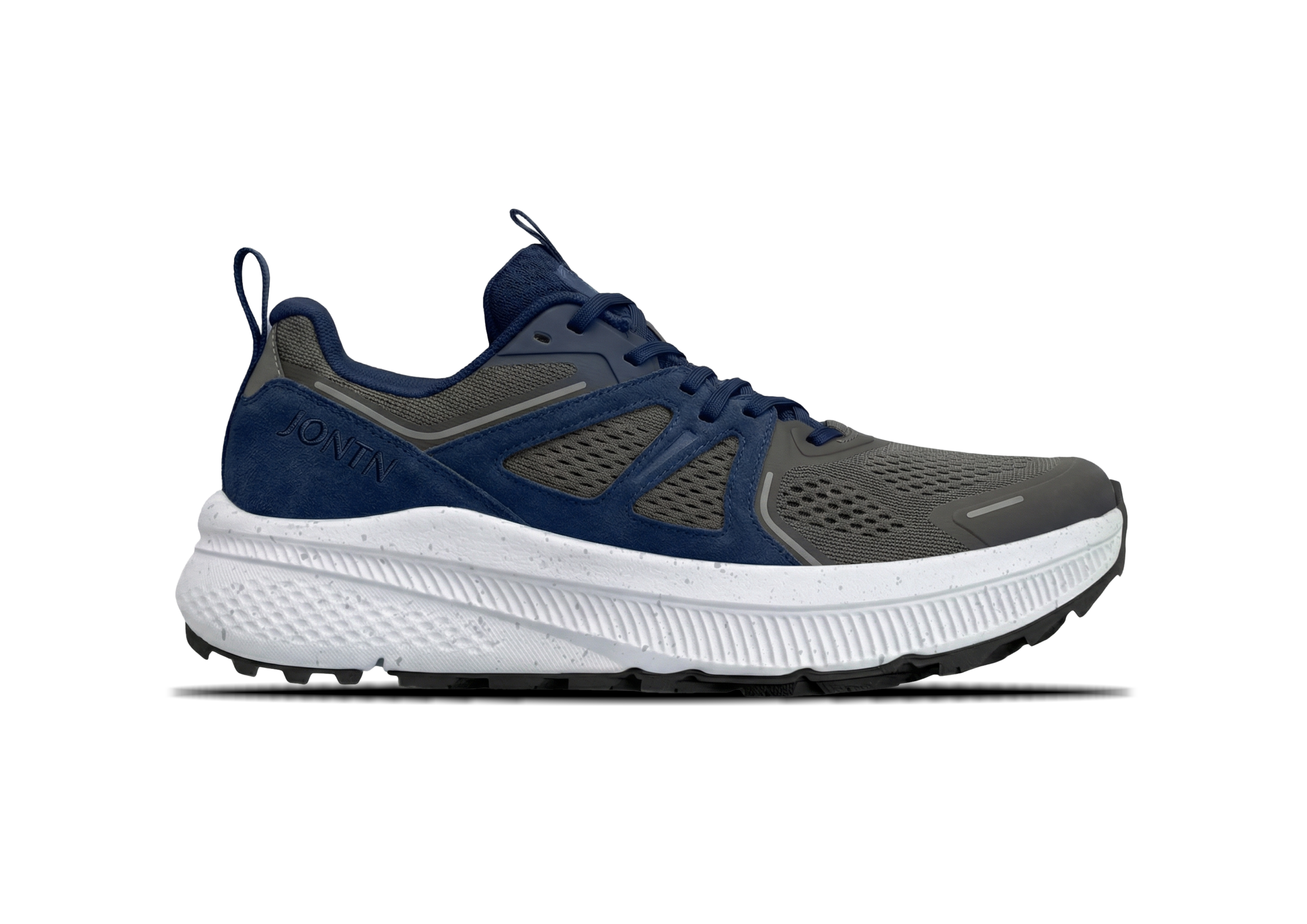 OEM Wide Toe Box Walking Shoes with Midfoot Support Frame - 图片 4