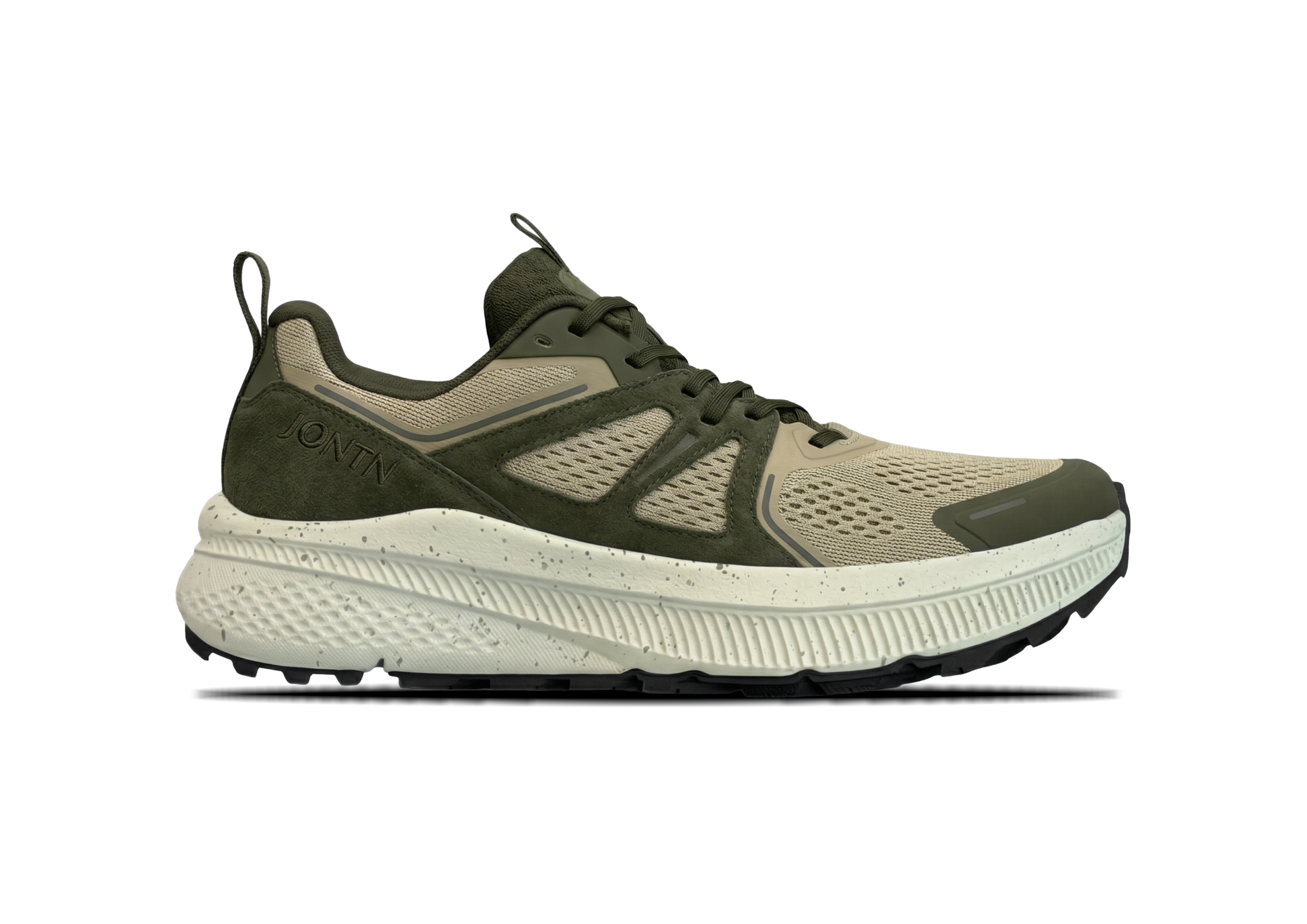 OEM Wide Toe Box Walking Shoes with Midfoot Support Frame - 图片 3
