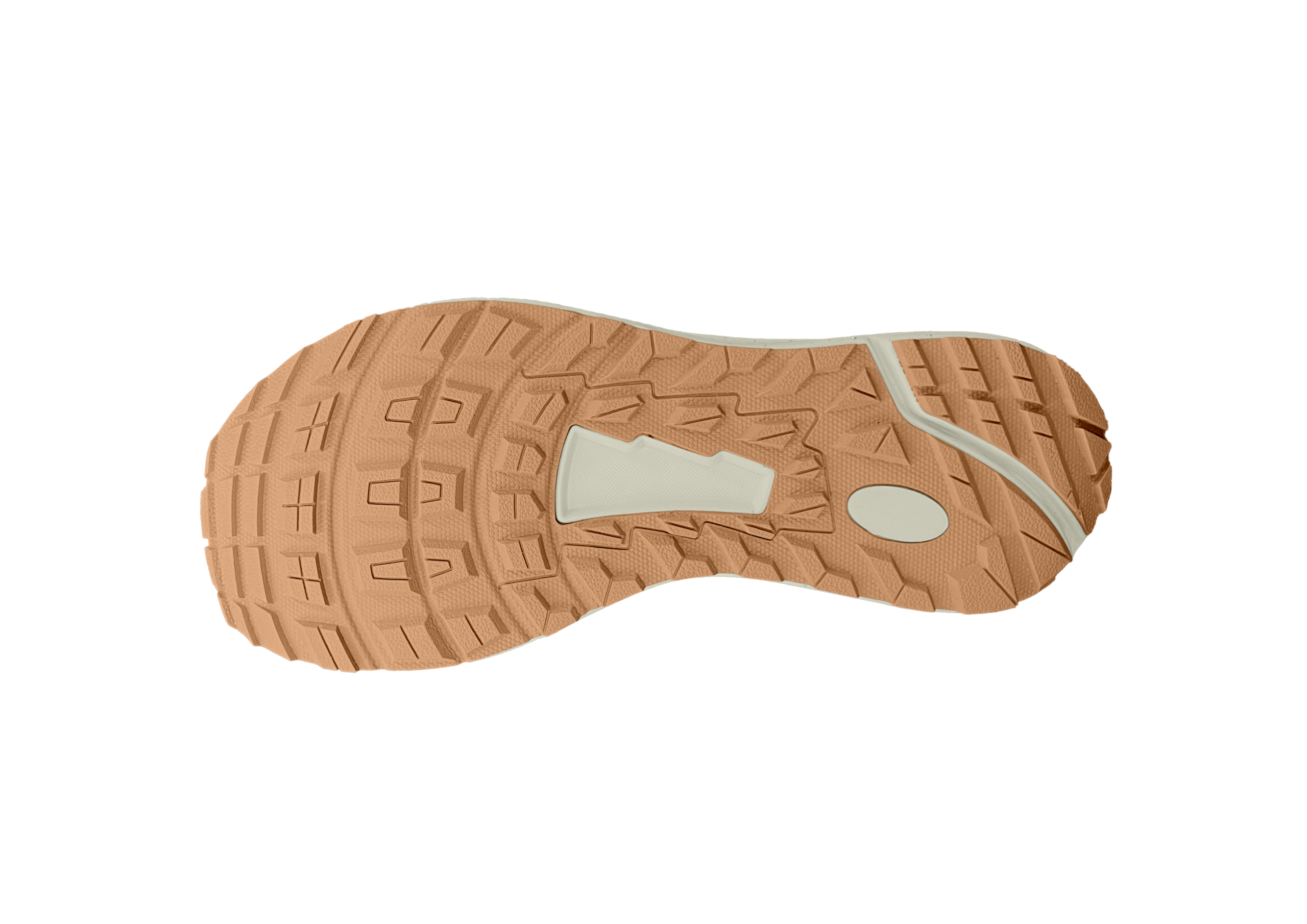 OEM Wide Toe Box Walking Shoes with Midfoot Support Frame - 图片 2