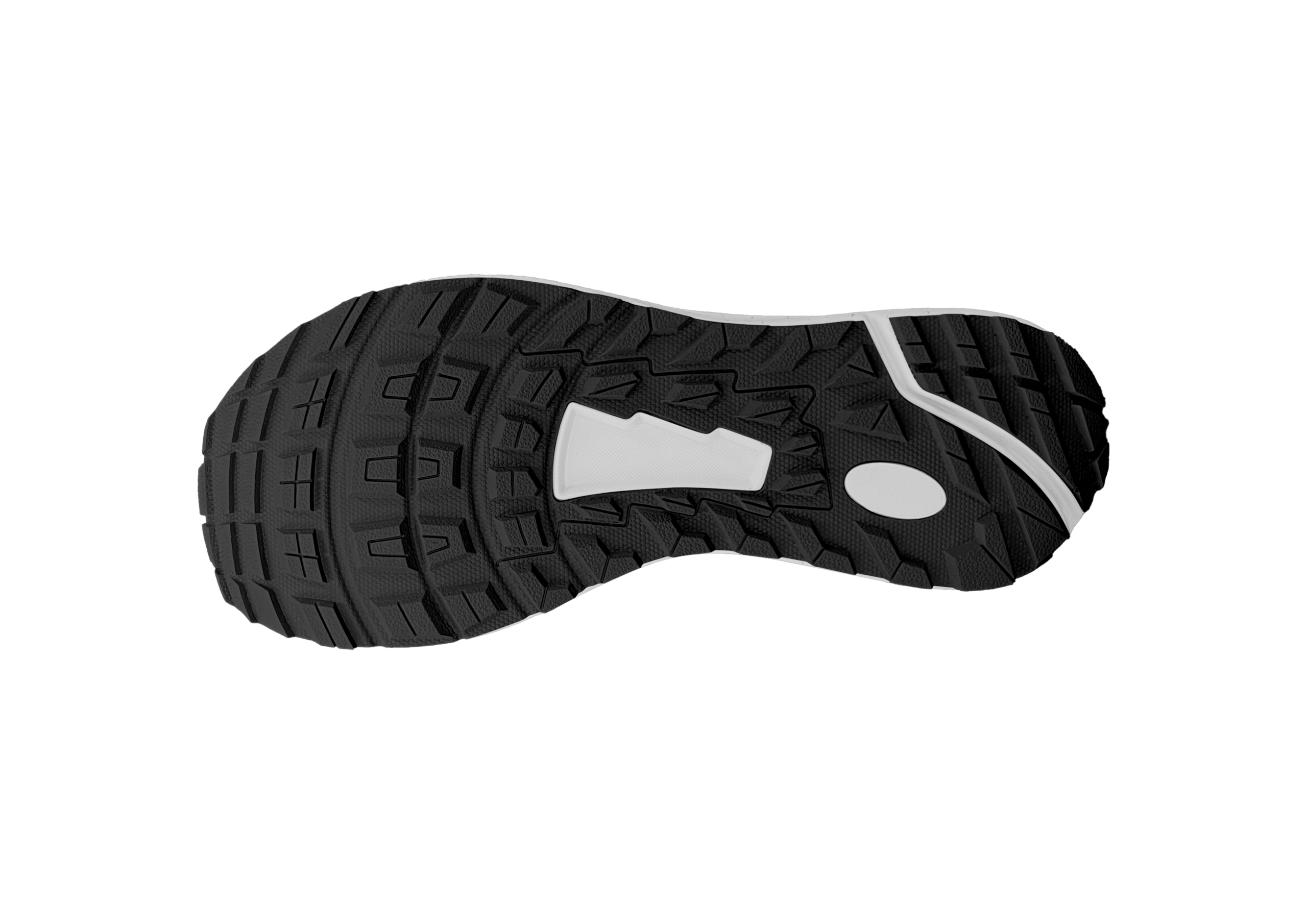 OEM Wide Toe Box Walking Shoes with Midfoot Support Frame - 图片 5