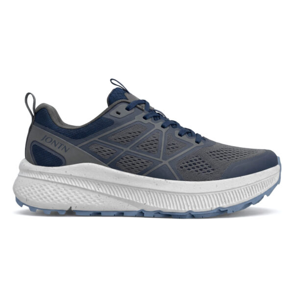 OEM Wide Toe Box Walking Shoes with Structured Midfoot Support