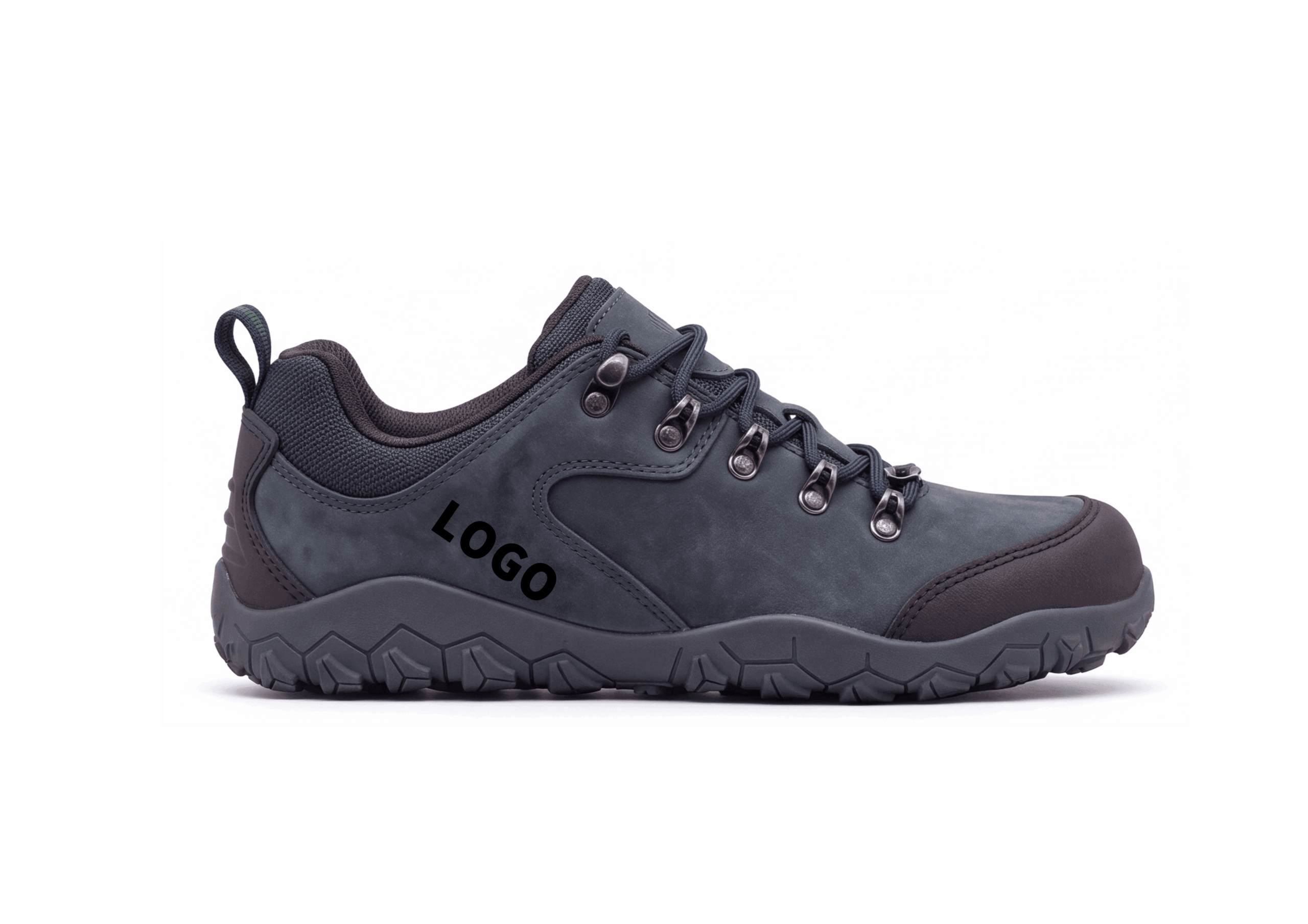 OEM Barefoot Hiking Shoes with Deep Hex Lugs and Reinforced Toe