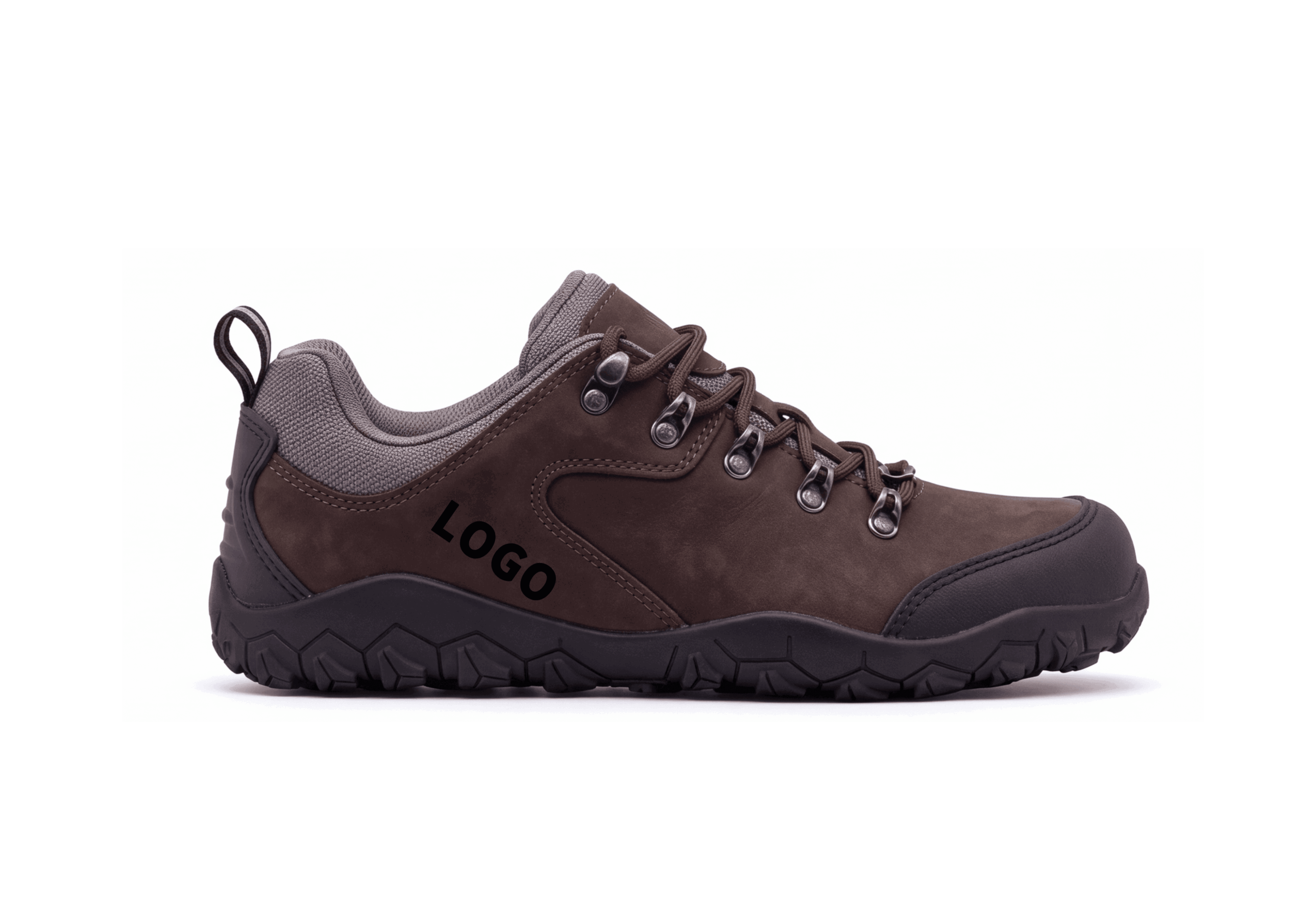 OEM Barefoot Hiking Shoes with Deep Hex Lugs and Reinforced Toe - 图片 3