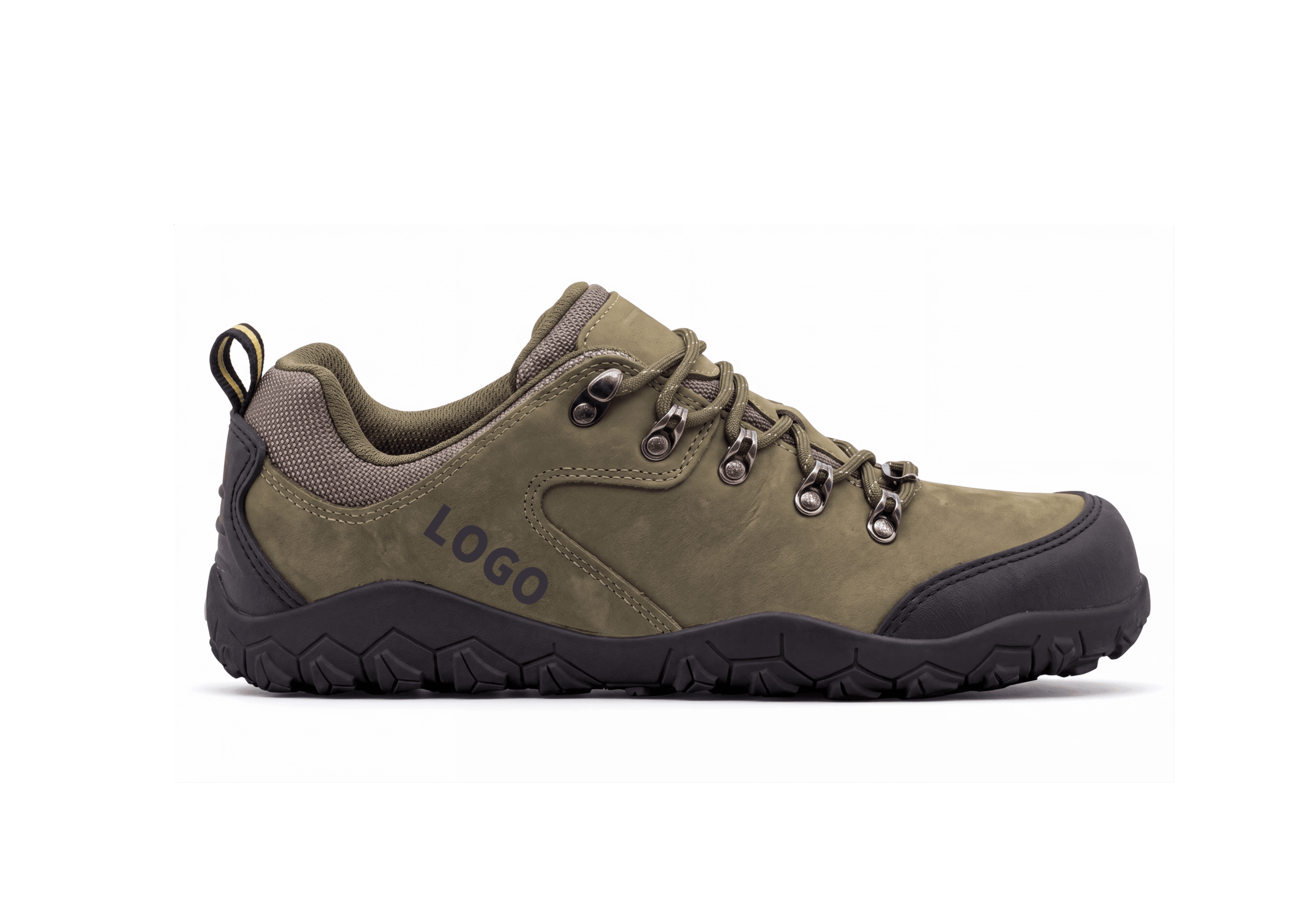 OEM Barefoot Hiking Shoes with Deep Hex Lugs and Reinforced Toe - 图片 4