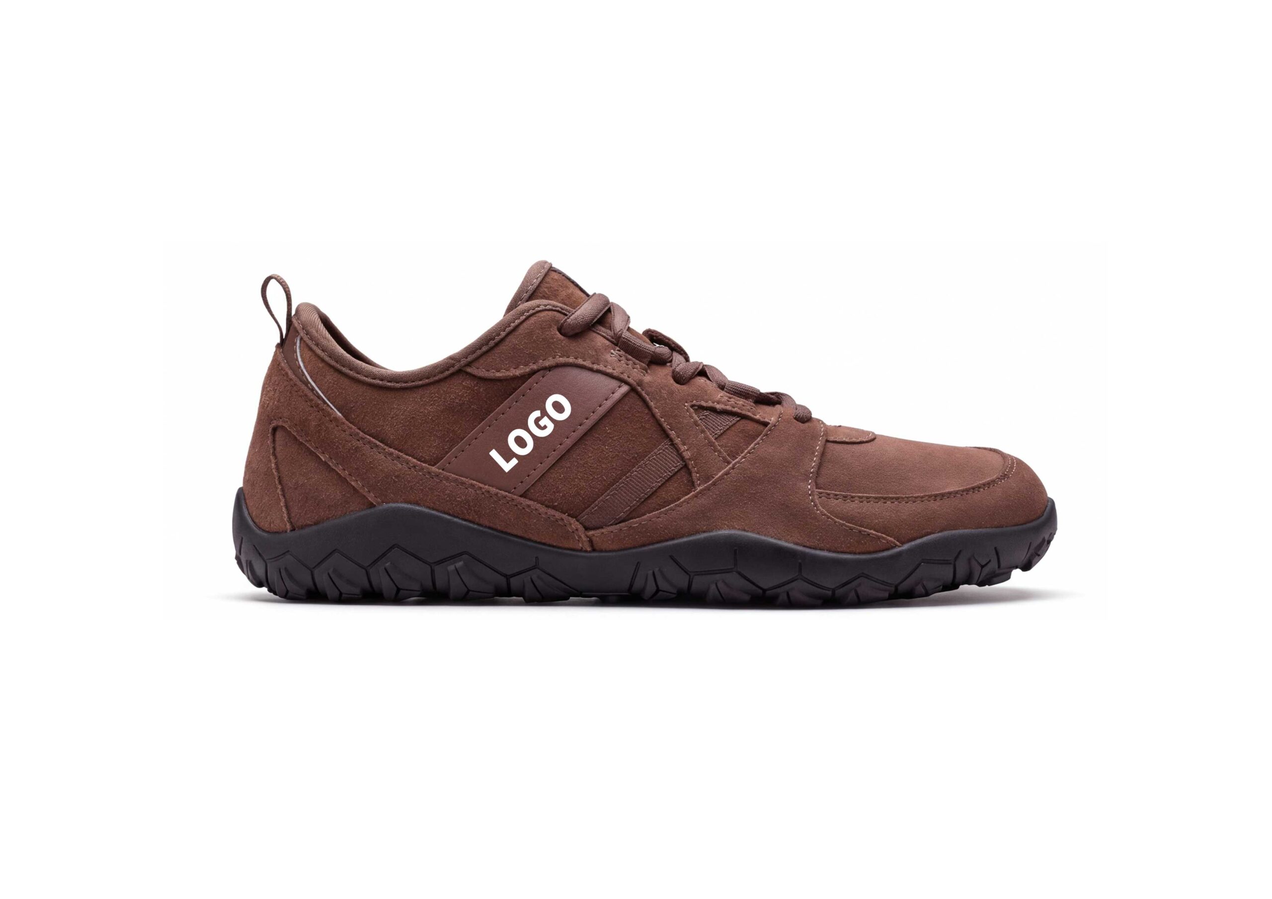 OEM Barefoot Hiking Shoes with Midfoot Support and Deep Lug Outsole - 图片 3