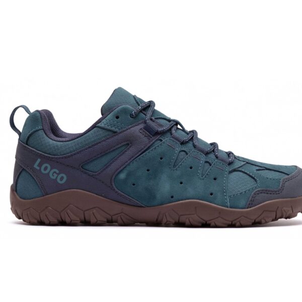 OEM Barefoot Hiking Shoes with Webbing Lockdown and Deep Trail Lugs