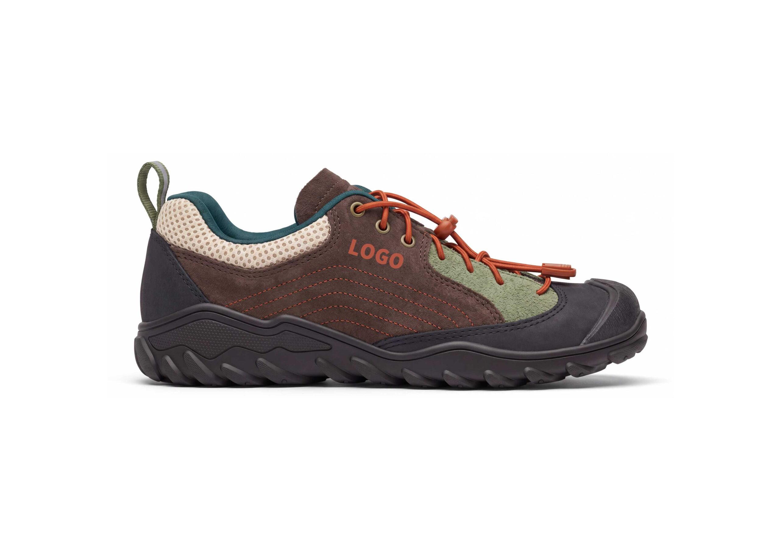 OEM Barefoot Hiking Shoes with Quick-Lace Fit and Deep Trail Outsole - 图片 3