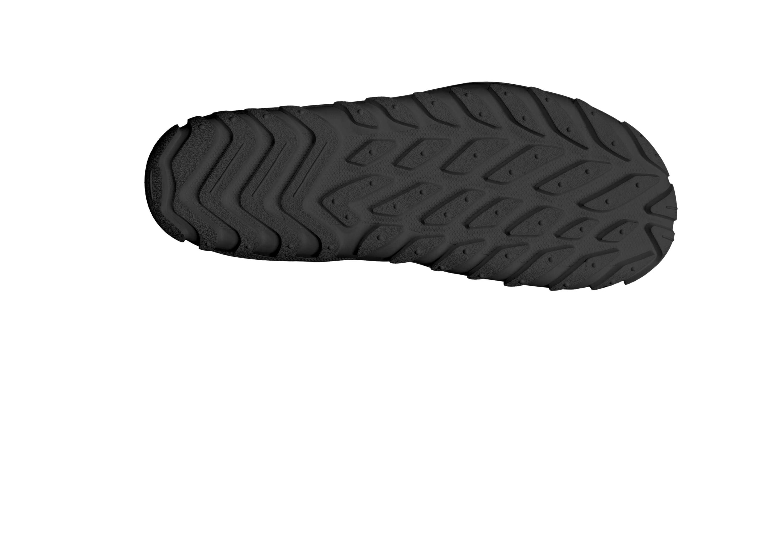 OEM Mid-Cut Barefoot Hiking Shoes with Protective Toe and Trail Outsole - 图片 2