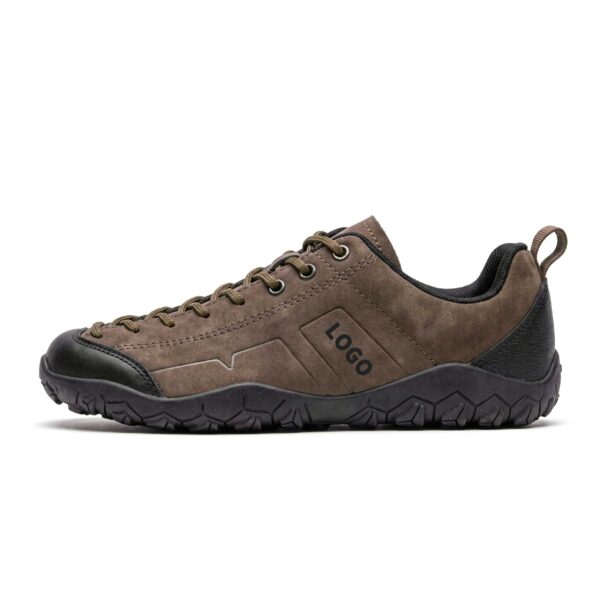 OEM Barefoot Hiking Shoes with Reinforced Toe and Deep Hex-Lug Outsole
