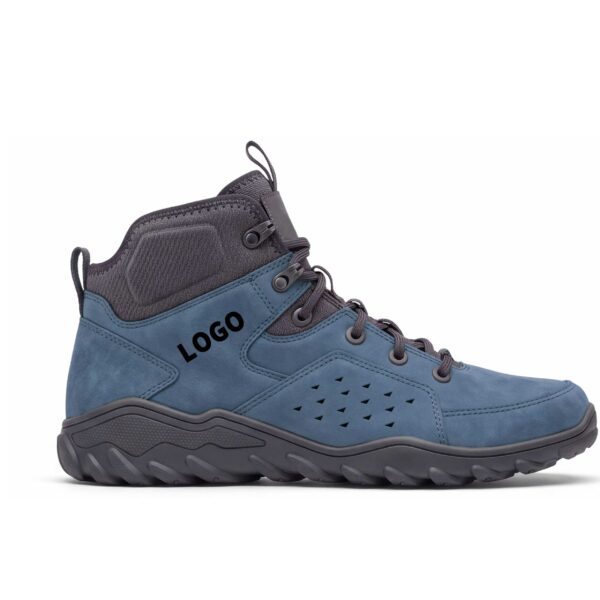 OEM Mid-Cut Barefoot Hiking Shoes with Ventilated Upper and Trail Tread