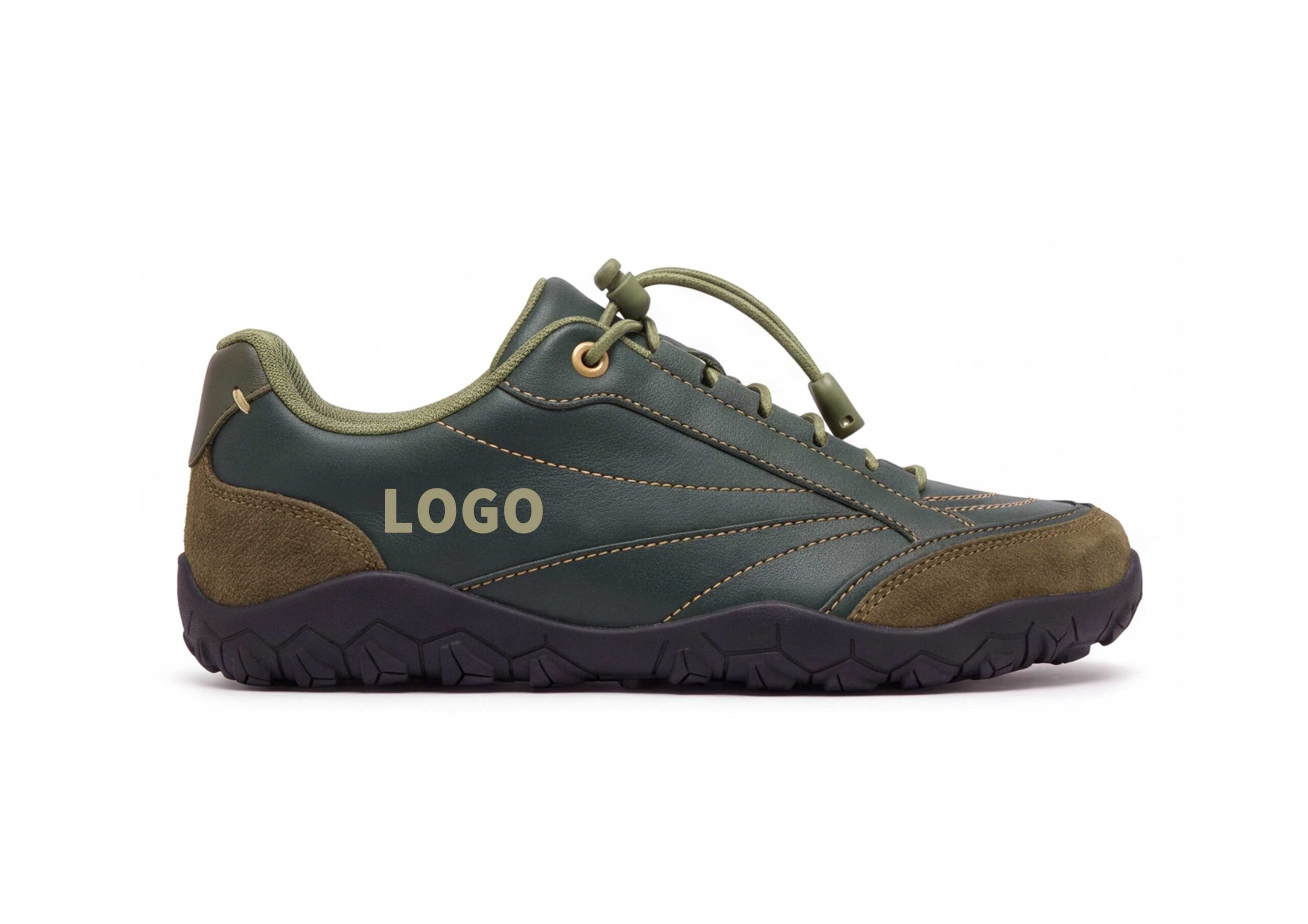 OEM Barefoot Hiking Shoes with Low-Profile Trail Outsole and Speed Lacing - 图片 3