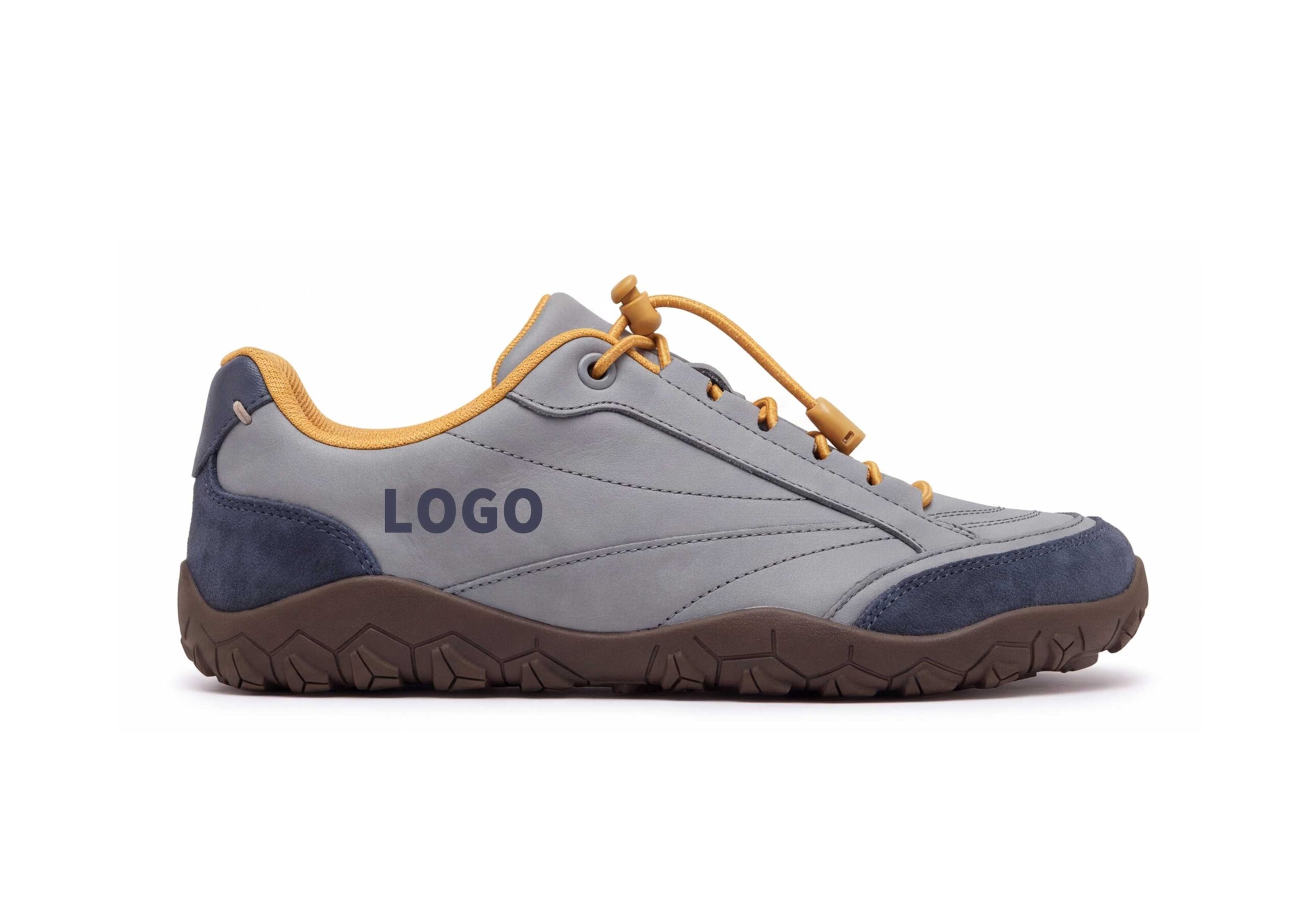 OEM Barefoot Hiking Shoes with Low-Profile Trail Outsole and Speed Lacing - 图片 6