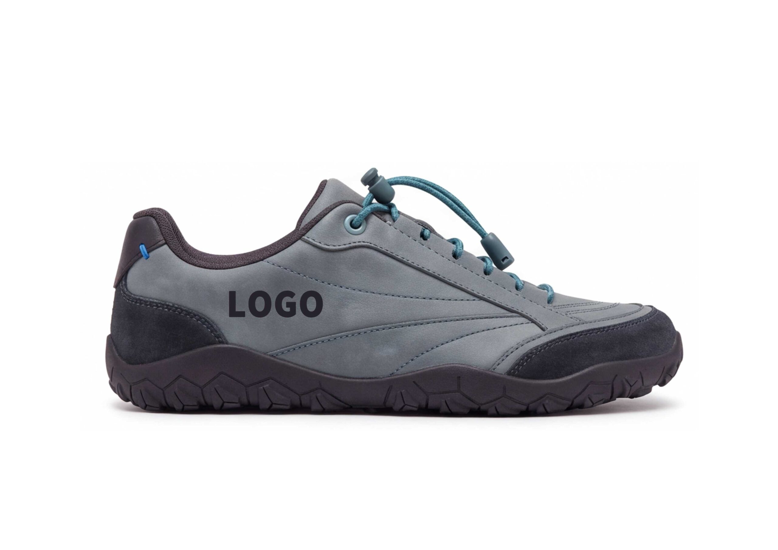 OEM Barefoot Hiking Shoes with Low-Profile Trail Outsole and Speed Lacing - 图片 4
