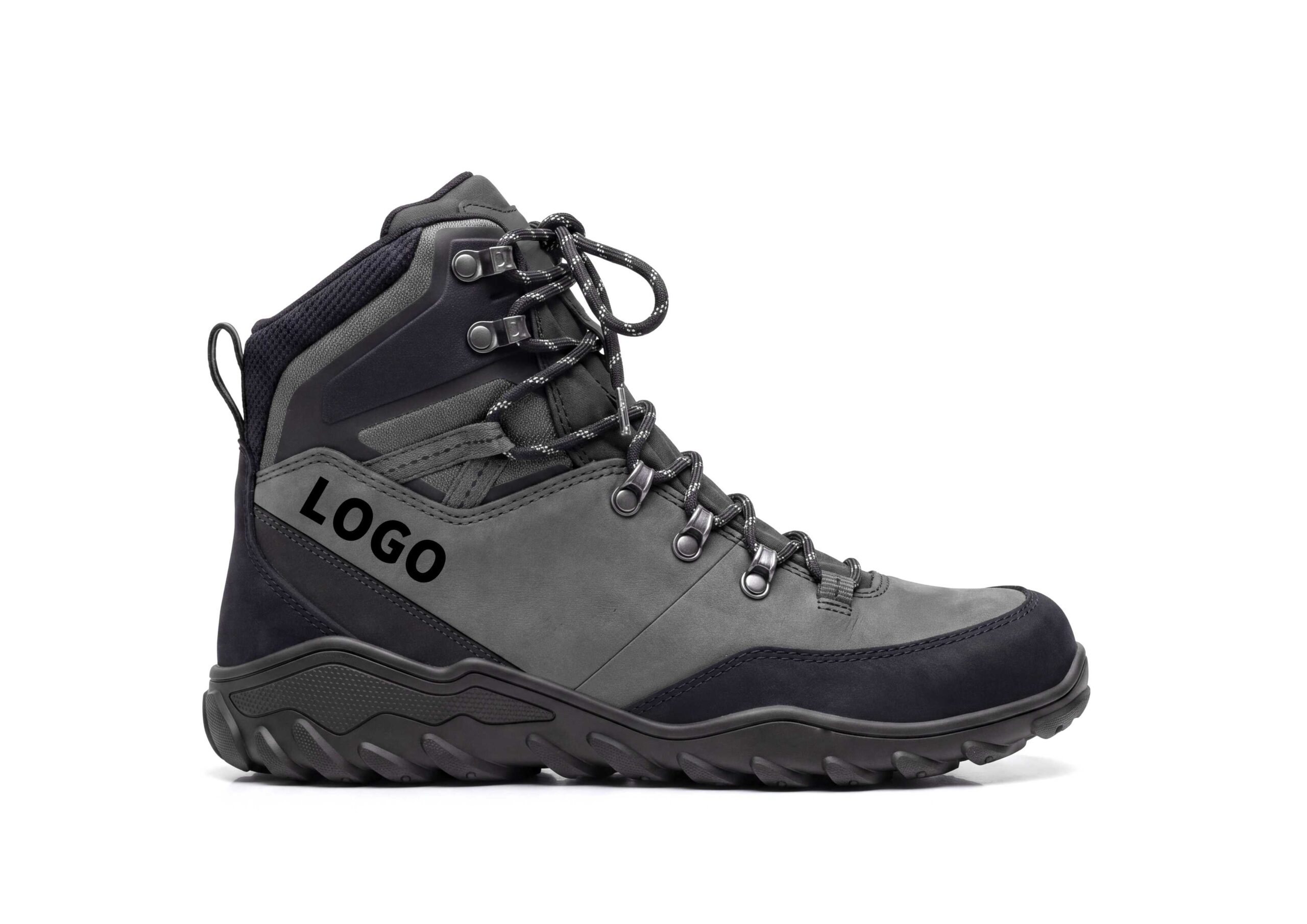High-Cut Barefoot Hiking Shoes with Reinforced Toe and Trail Outsole - 图片 3