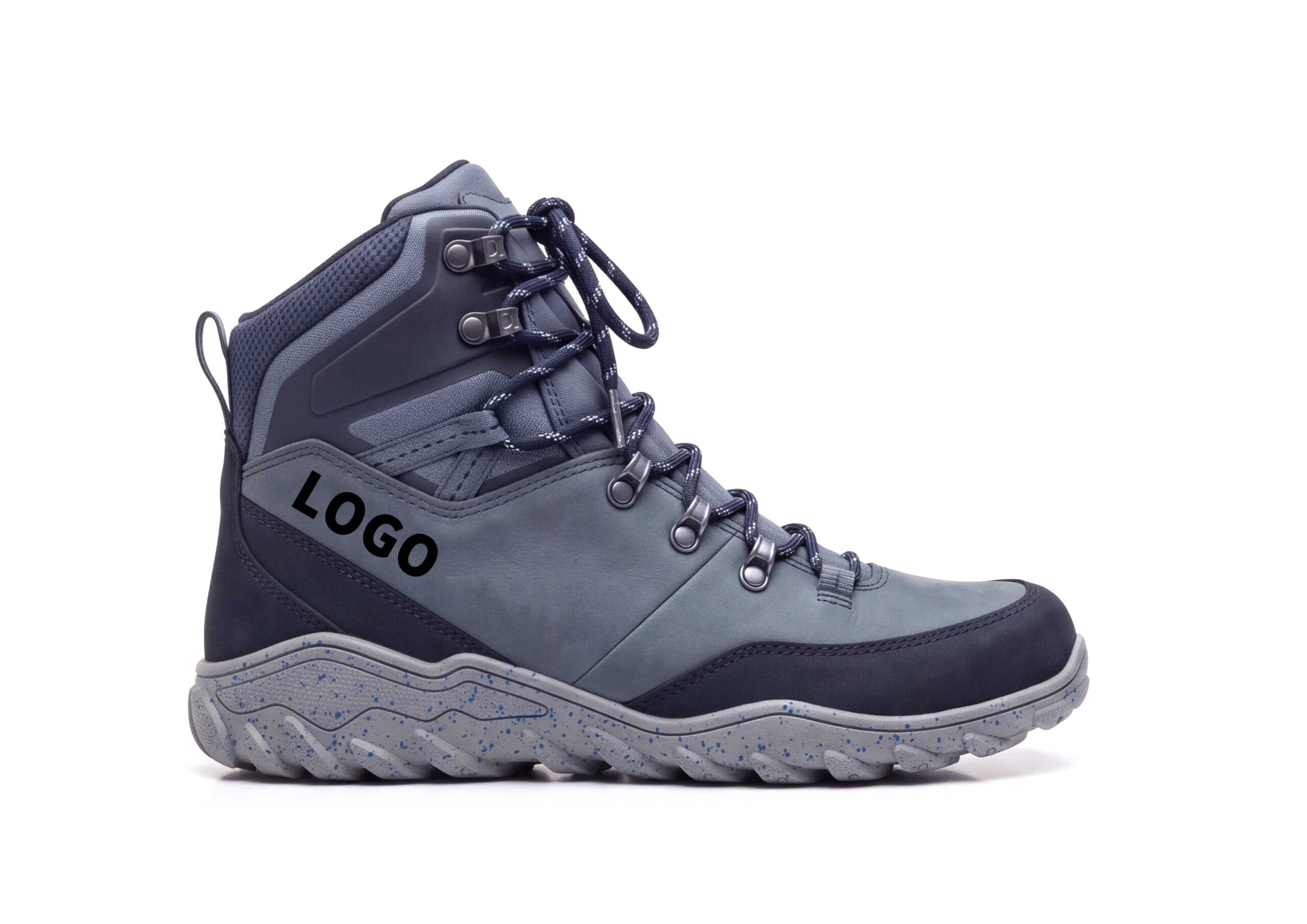 High-Cut Barefoot Hiking Shoes with Reinforced Toe and Trail Outsole - 图片 5